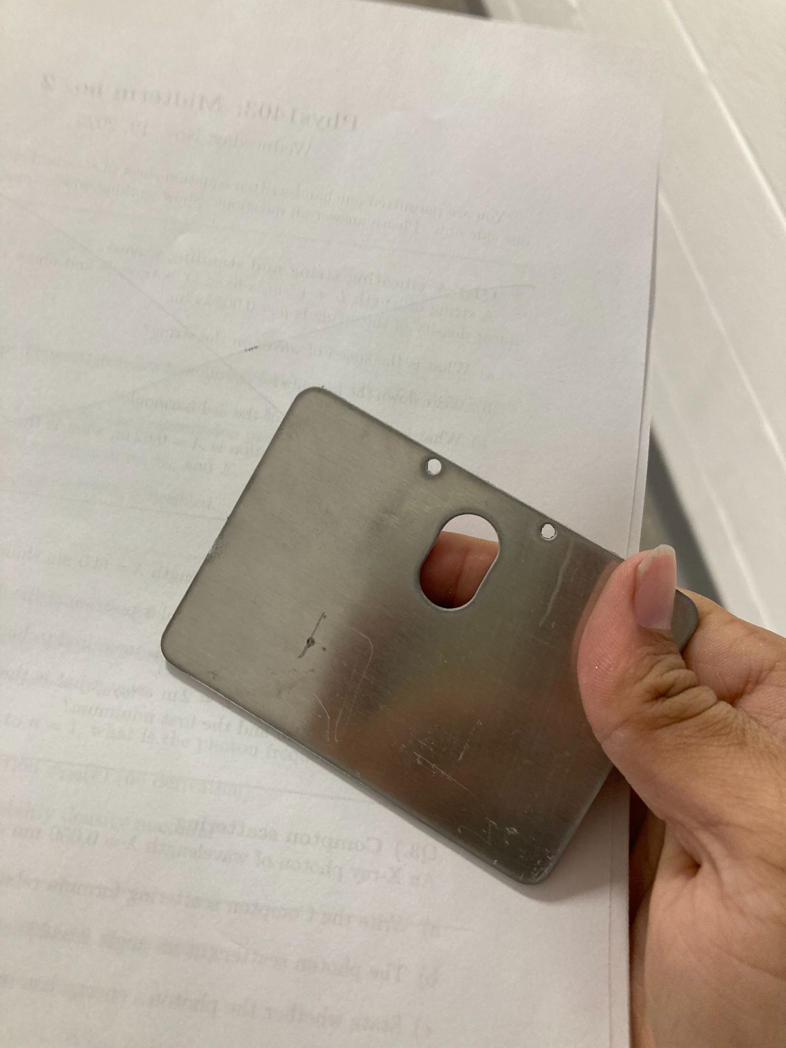 Waterjet Prototype Door