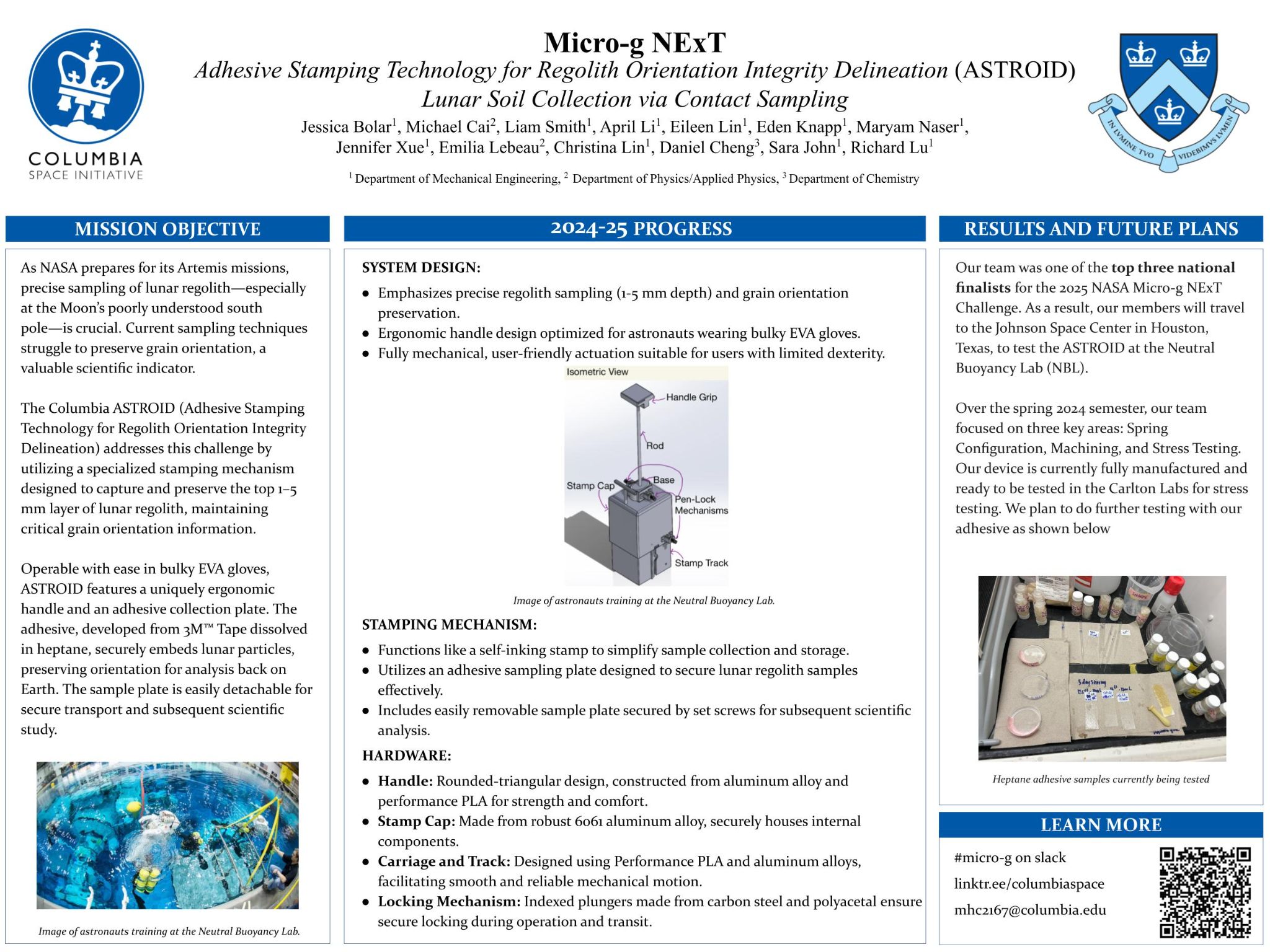 ASTROID Device Labelled Diagram